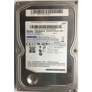 Disco Duro Interno 3.5"  (en Riesgo, p/Repuesto) Samsung model:HD322HJ