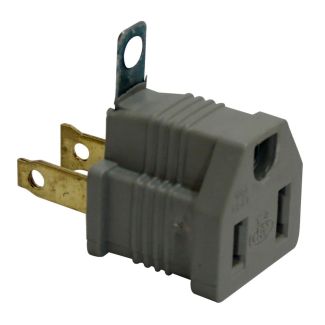ADAPTADOR PARA ESPIGA UNIVERSAL DE 3 A 2 CONTACTOS 