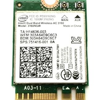 Tarjeta de red inalámbrica-AC 3160 WiFi Intel 