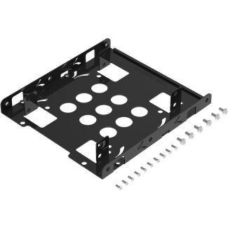 Soporte de Montaje Plastico color Negro para Disco duro 3.5"  de Desktop (Usado)
