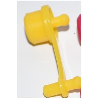 Tapon para sistema continuo amarillo