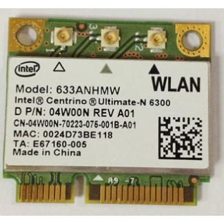 tarjeta wifi Intel Ultimate-n 6300 Mini PCI-E   Mod. 633ANHMW