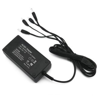 Transformador de 5 Amperios de 4 salidas para Camaras de Seguridad